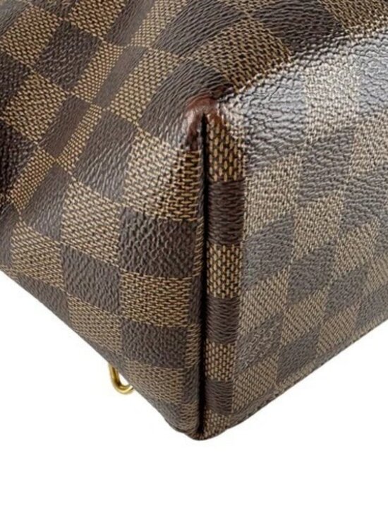 Auth LOUIS VUITTON Damier Clapton Backpack Brown/Beige N42259 - z9416 main image 11